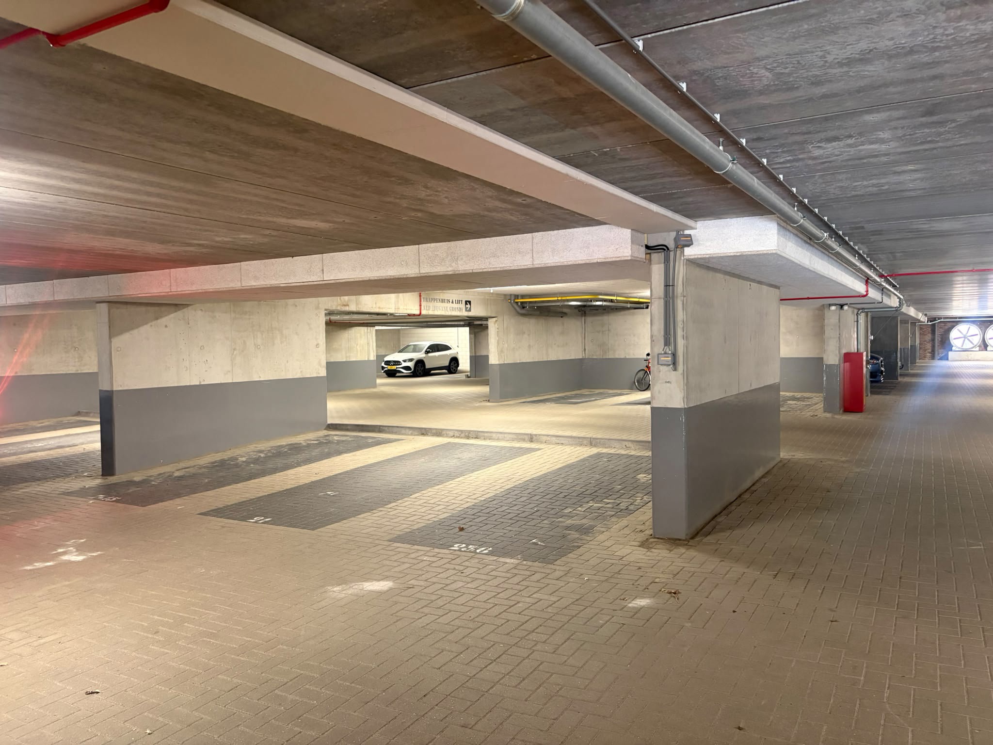 Situatie na het aanbrengen van FlexproofX-1 afdichtmiddel