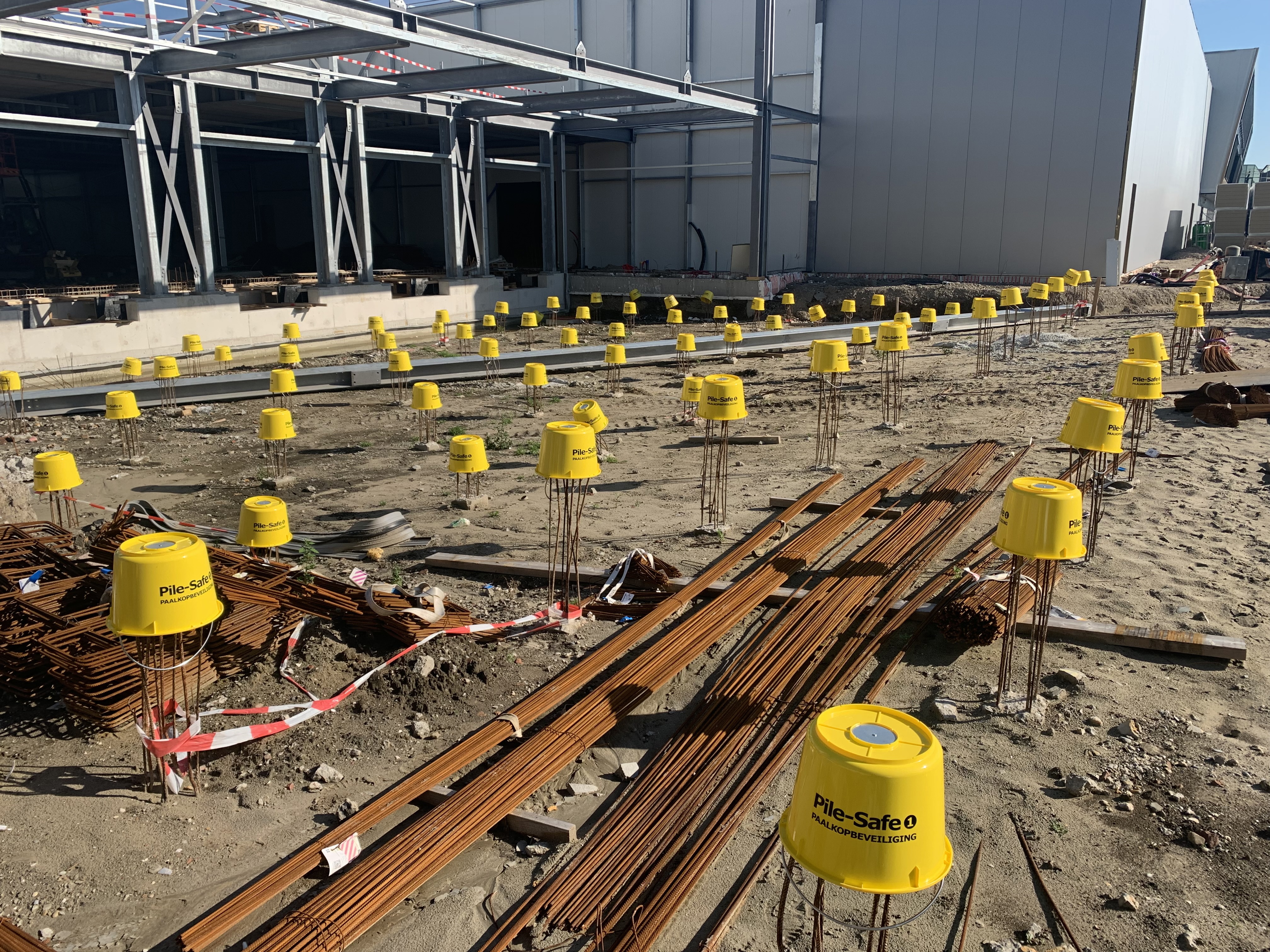 Bouwplaats Pile-Safe